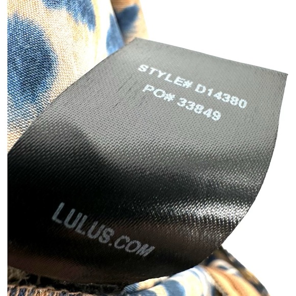 Lulu’s | M Medium Leopard Satin Skirt - Picture 5 of 8